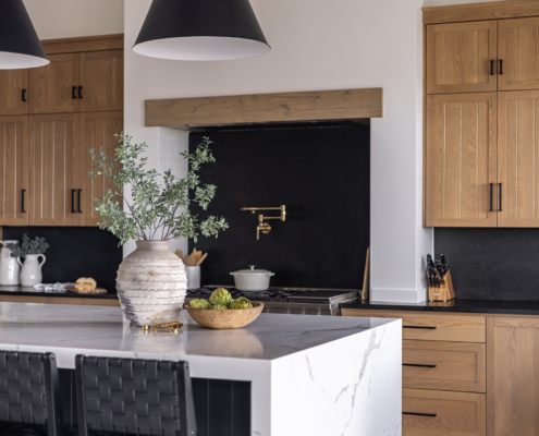 Interior of a modern kitchen